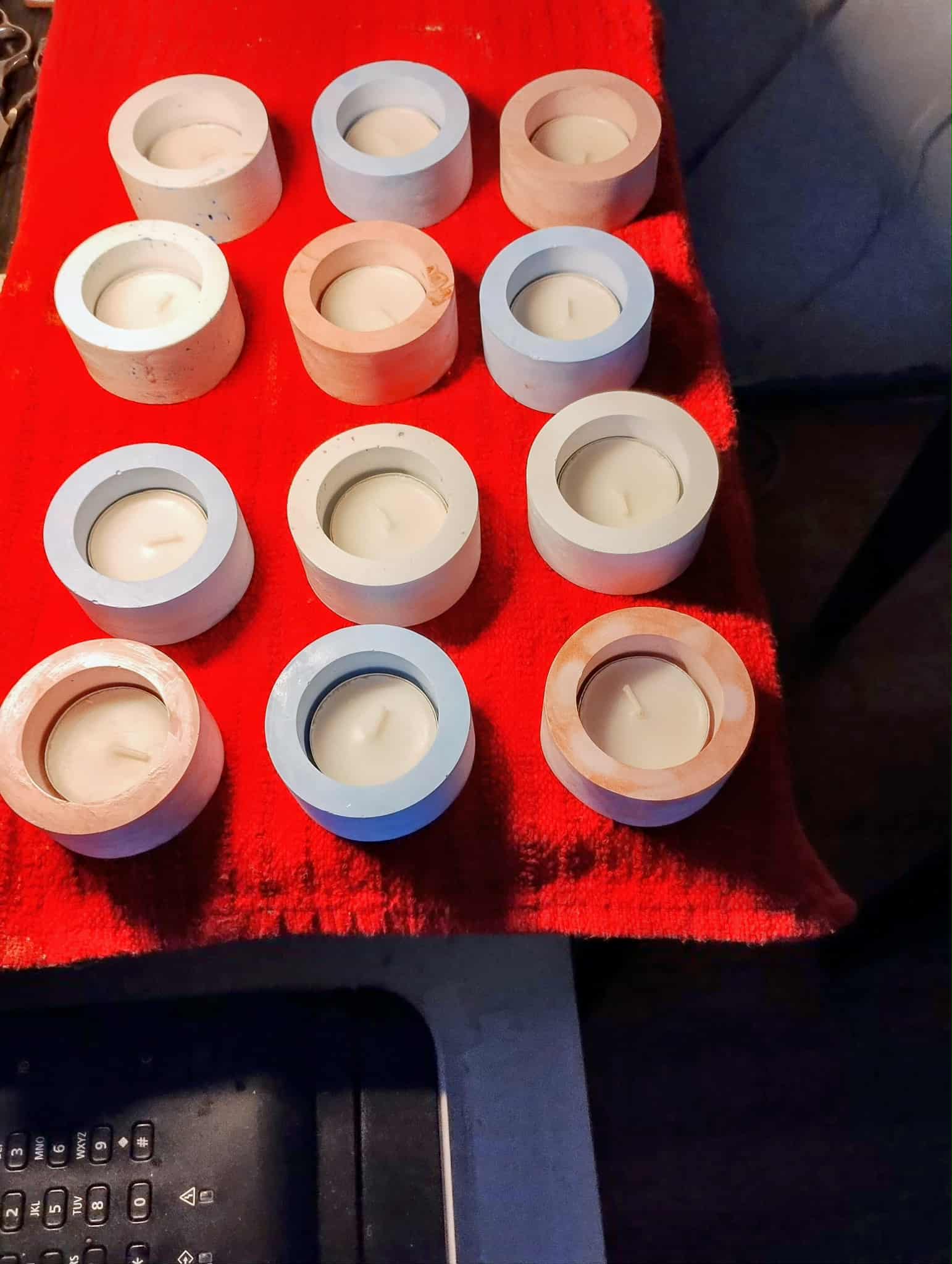 Resin Tee Light Holders